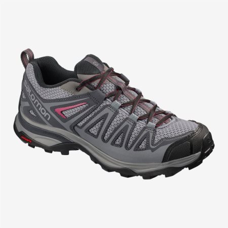 Buty Trekkingowe Damskie Salomon X ULTRA 3 PRIME W Szare - PL 0-PTLG
